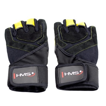 Rst01 black/ yellow size. s mittens on gym hms, фото