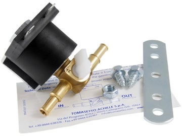Tomasetto solenoid valve gasoline fi6 fi8, фото