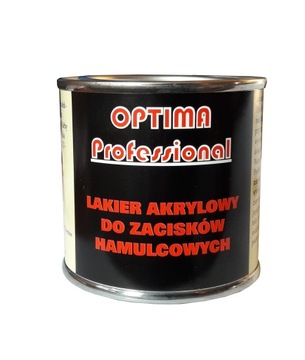 ЛАК ДЛЯ ГАЛЬМІВНИХ СУПОРТІВ OPTIMA 189 КОЛЬОРІВ