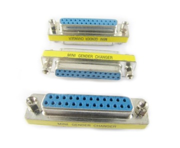 Адаптер пол муфта LPT DB25 25pin 2x роз'єм