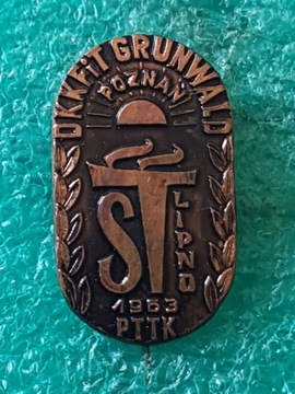 ЗНАК DKKFIT ПОЗНАНЬ-ГРЮНВАЛЬД ЛИПНО 1963