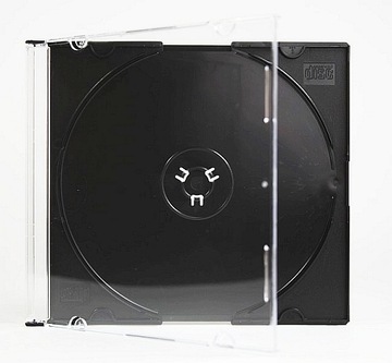 Компакт-диски SLIM 50 шт. - черный в-ва Прага