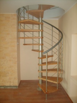 Лестница вьющиеся кора модель Бавария 03 150 см