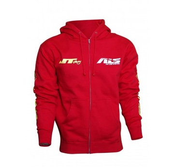 JT RACING USA ТОЛСТОВКА С КАПЮШОНОМ TRACK ZIP UP XL