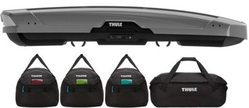 Багажник Thule Motion XT Alpine Titanium + сумки 8006
