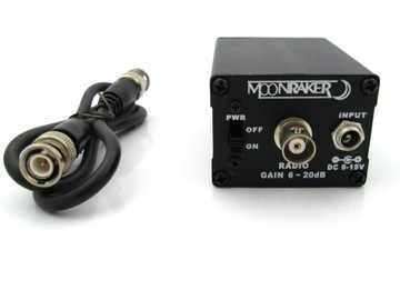 Передпідсилювач для сканера 6-20dB 25-2000MHz кабель