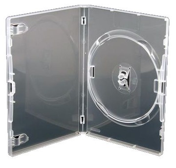 Amaray Clear коробки для 1 X DVD 1 шт 14 мм