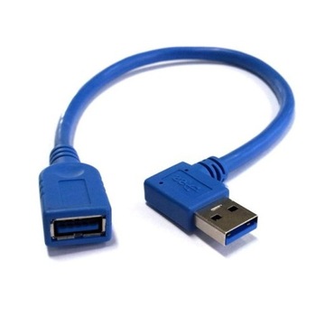 Кабель-удлинитель USB 3.0 AM-AF правый 0,3 м
