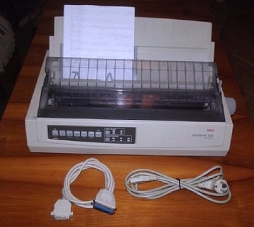 ПРИНТЕР OKI 3321 USB LPT КАБЕЛІ GWAR12M. FV LUBLIN