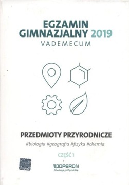 Egzamin gimnazjalny 2019 Vademecum Przedmioty przy