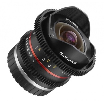 Кинообъектив Samyang 8 мм T3.1 для Canon M
