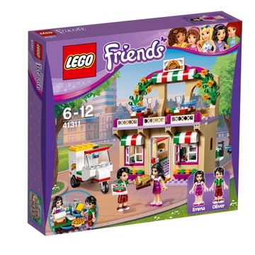 KLOCKI LEGO FRIENDS PIZZERIA W HEARTLAKE 41311 NOWE UNIKAT