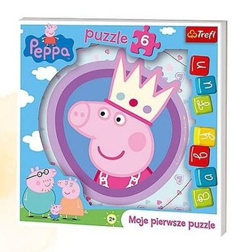 6 ELEMENTÓW Baby Fun, Świnka Peppa