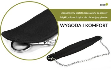 Ergonomic Dip Belt Pas obciążeniowy TANIO