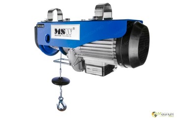 WCIĄGARKA BUDOWLANA LINOWA 990KG PILOT WYCIĄGARKA