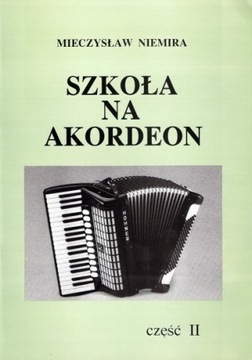 Książka Szkoła na akordeon cz.II Niemira M.