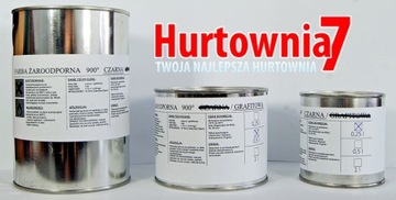 фото ориг. №3, Paint color resistant to scratches to fireplaces 10l black matte constant