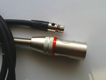 PROCAB XLR «папа» 3P / mini XLR «мама» 3P 0,5 м