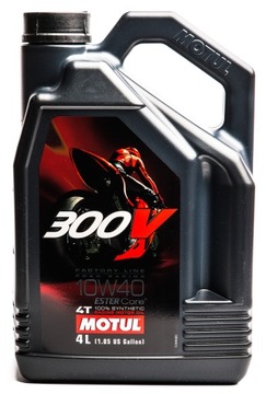 MOTUL 300V FACTORY LINE ROAD RACING 10W40 4л.