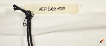 LEE dámske tričko WHITE s/s ABSTRACT T _ S r36