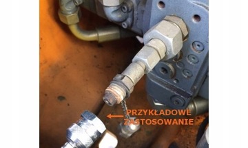 Zestaw diagnostyczny ciśnienia hydrauliki siłowej