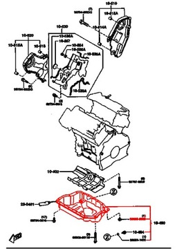 MAZDA 323 626 MX-3 MX-6 XEDOS 6 9 VANA MOTORU