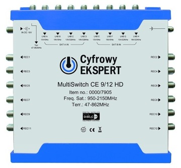 MULTISWITCH TECHNISAT CE 9/12 FULL HD