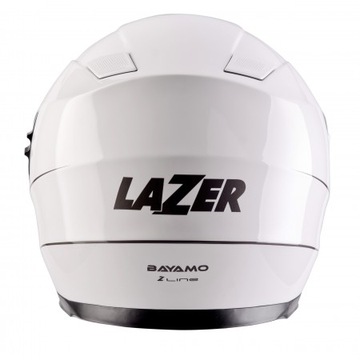 LAZER BAYAMO Белый мотоциклетный интегральный шлем, размер XL