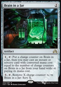 Brain in a Jar - zagrywa czary z ręki @@@@