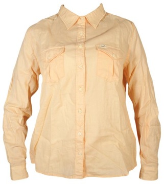 LEE koszula damska orange LONGSLEEVE _ S r36