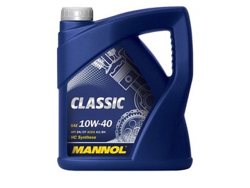 Синтетическое масло Mannol 7501 Classic 10W-40 4л.