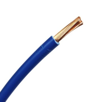 Kabel przewód linka LGY H05V-K 0,75 niebieski 100m
