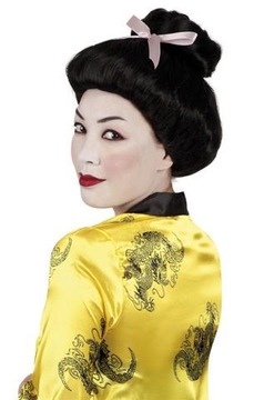 Peruka Gejsza Japonka Chinka Super Jakość 86384