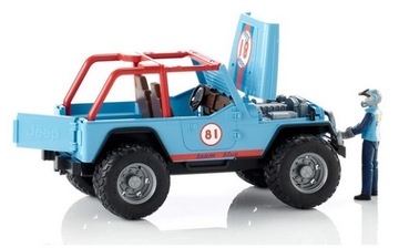 фото ориг. №15, Jeep cross-country blue bruder 02541