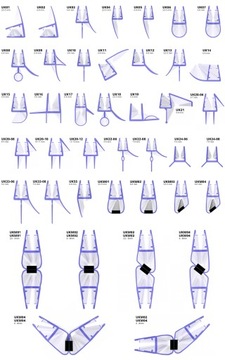 Uszczelka kabiny prysznicowej 60cm 8 9 mm UK20