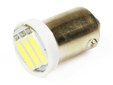 H6W 3 LED żarówka postojówka BA9S dioda SMD7014