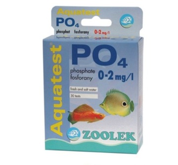 ZOOLEK AQUA TEST PO4 FOSFOR FOSFORU SUPER