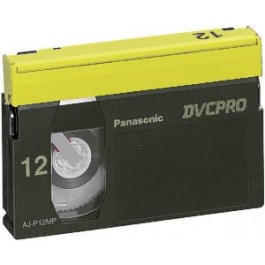 Kaseta Panasonic do kamer DVCPRO AJ-P12MP 12 min