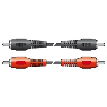 Przewód KABEL 5m 2x RCA - 2x RCA 4x CINCH