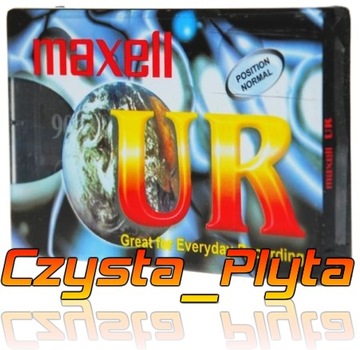 5 штук НОВАЯ АУДИО НОРМАЛЬНАЯ КАССЕТА UR 90 минут MAXELL CASTER CASSETT