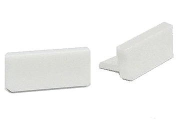 ZAŚLEPKA ZATYCZKA ZAKOŃCZENIE LISTWY LED 20x10mm BIAŁA