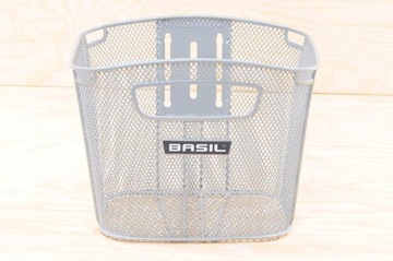 Передняя корзина для велосипеда Basil Bold, серебристая