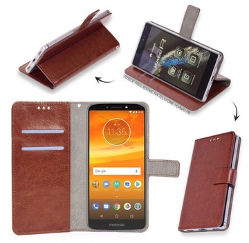 Solidne Etui Portfel Do Motorola Moto E5 Plus 2018