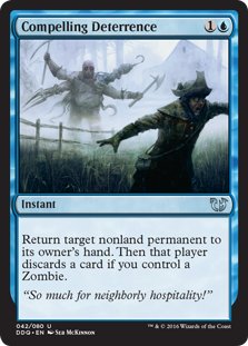 MTG 2x Compelling Deterrence (Uncommon)
