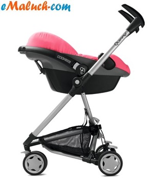 Трехколесная коляска Quinny ZAPP XTRA 2.0 из фольги, 24 часа