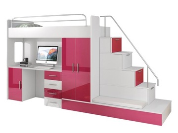 фото ориг. №2, Bunk bed raj 5 with a table with a table two mattresses + free of charge seat
