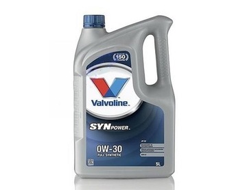 Valvoline SynPower FE 0w30 5L A1/B1 A5/B5 SL VOLVO