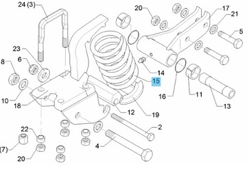 Пружина сжатия Lemken Rubin 3298467