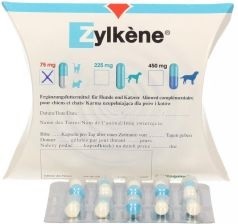 ZYLKENE 75mg 10kaps NA LĘK DLA PSA,KOTA