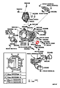 LEXUS 330 350 RX САЛЬНИК РЕДУКТОРА 60x70x8